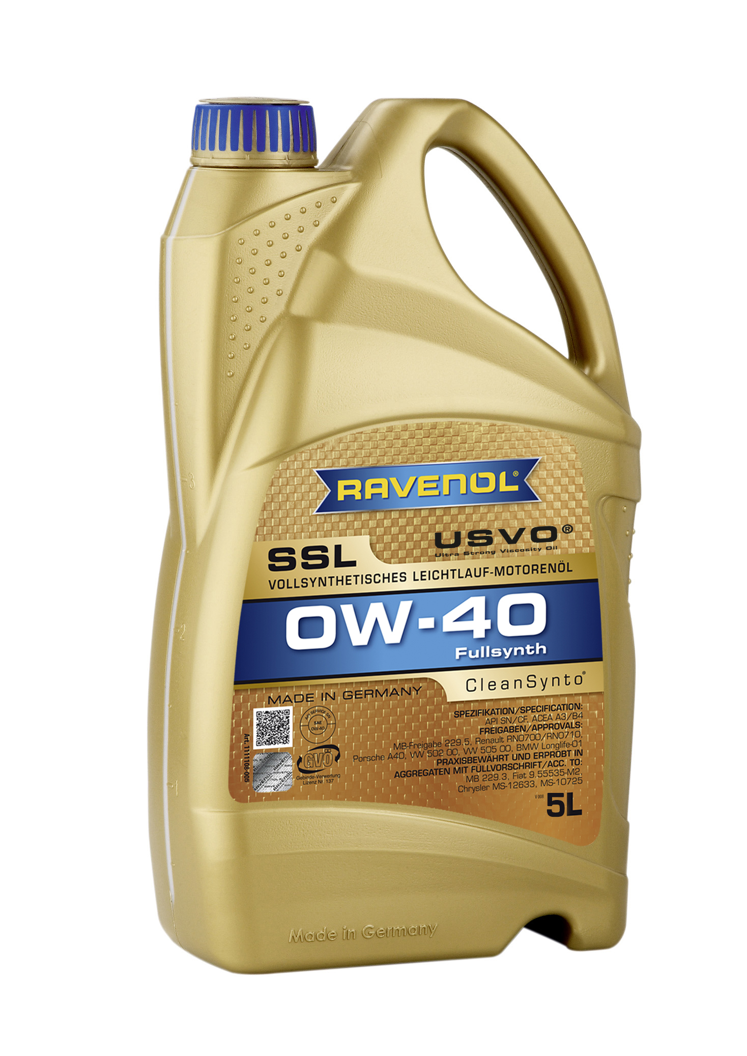 Ravenol SSL SAE 0W40 1111108-005